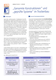 Merkblatt: „Genormte Konstruktionen“ und „geprüfte Systeme“ im Trockenbau